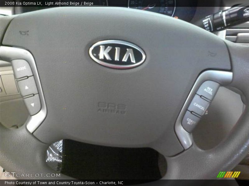 Light Almond Beige / Beige 2008 Kia Optima LX