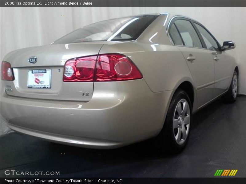 Light Almond Beige / Beige 2008 Kia Optima LX