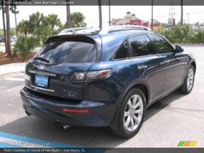 Dark Blue Pearl / Graphite 2005 Infiniti FX 35