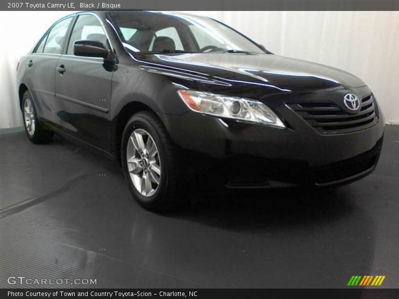 Black / Bisque 2007 Toyota Camry LE