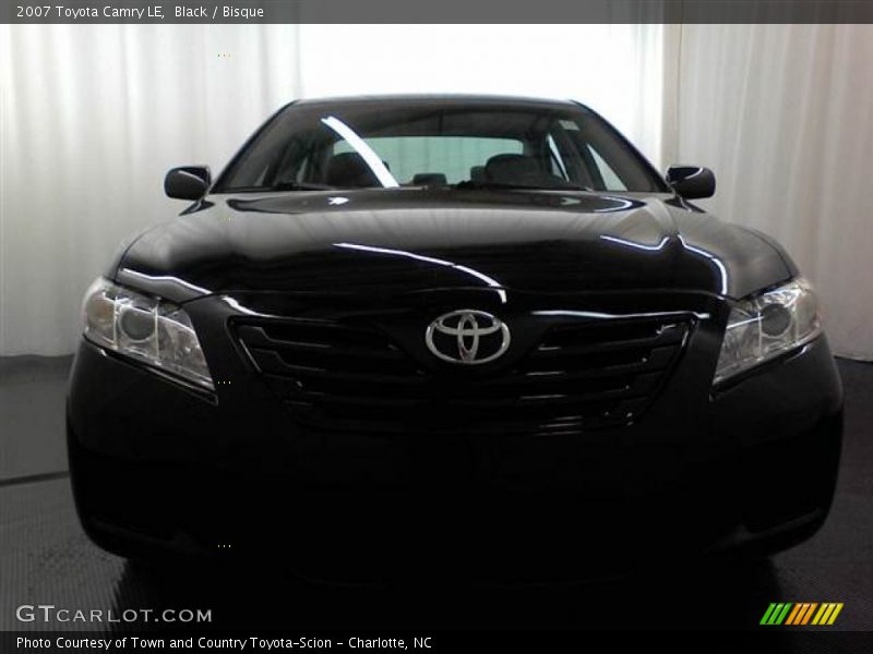 Black / Bisque 2007 Toyota Camry LE