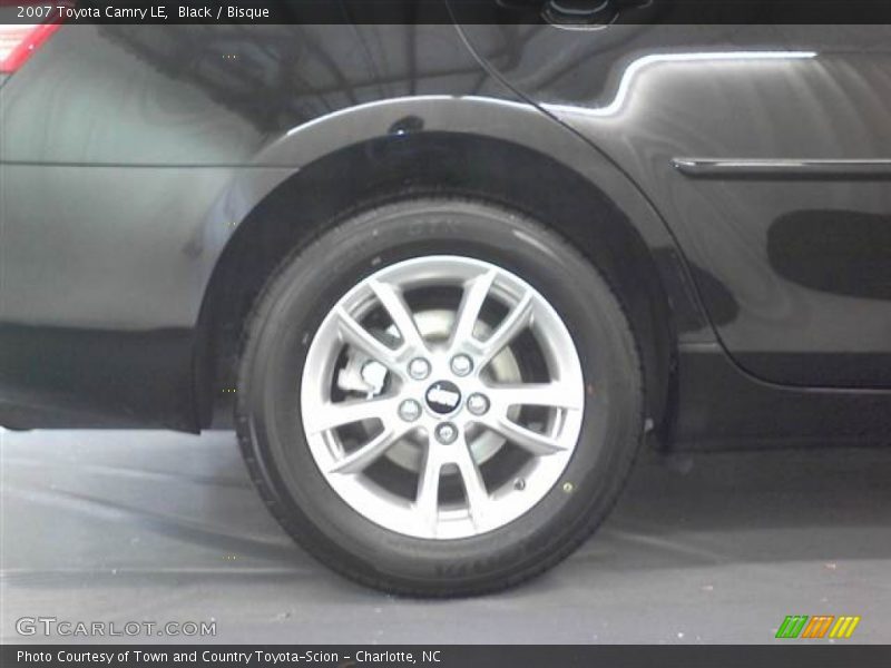 Black / Bisque 2007 Toyota Camry LE