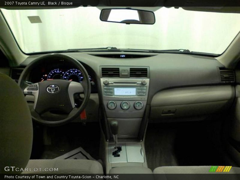 Black / Bisque 2007 Toyota Camry LE