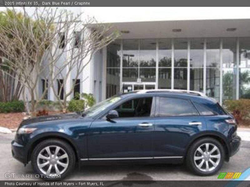 Dark Blue Pearl / Graphite 2005 Infiniti FX 35