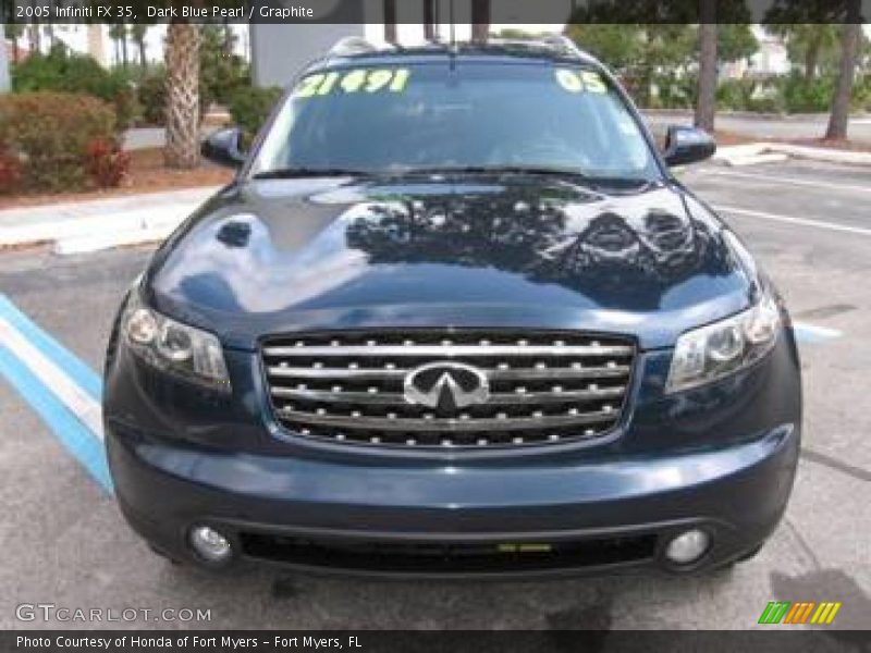 Dark Blue Pearl / Graphite 2005 Infiniti FX 35