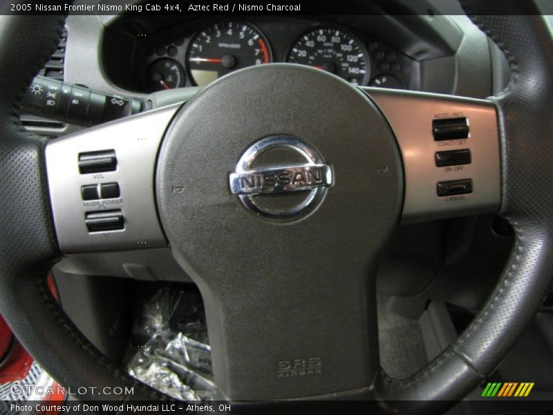 Aztec Red / Nismo Charcoal 2005 Nissan Frontier Nismo King Cab 4x4