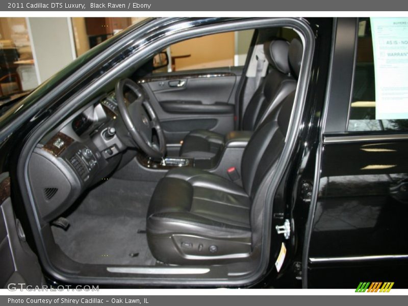 Black Raven / Ebony 2011 Cadillac DTS Luxury