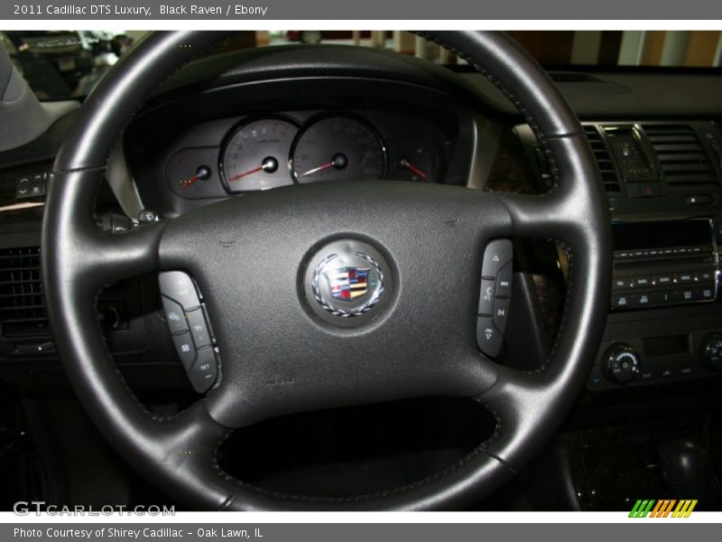 Black Raven / Ebony 2011 Cadillac DTS Luxury