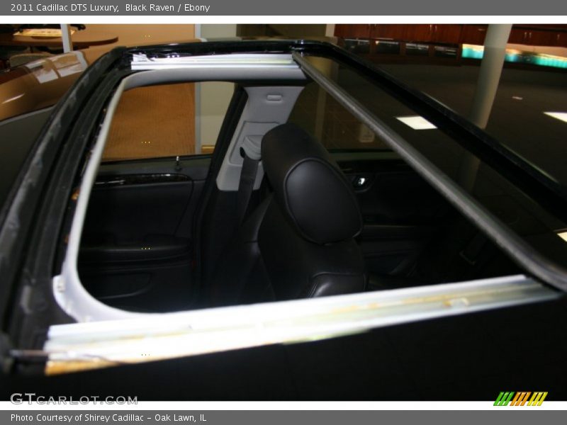 Black Raven / Ebony 2011 Cadillac DTS Luxury