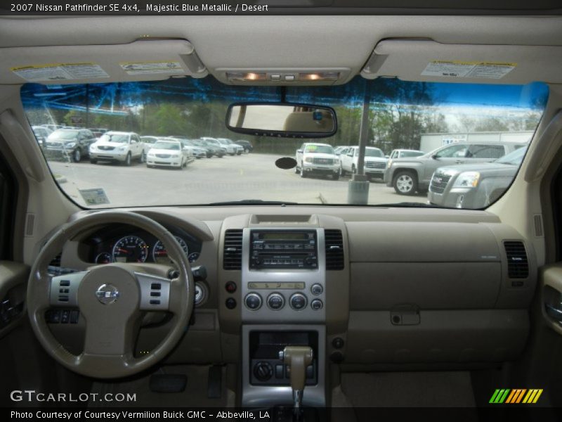 Majestic Blue Metallic / Desert 2007 Nissan Pathfinder SE 4x4