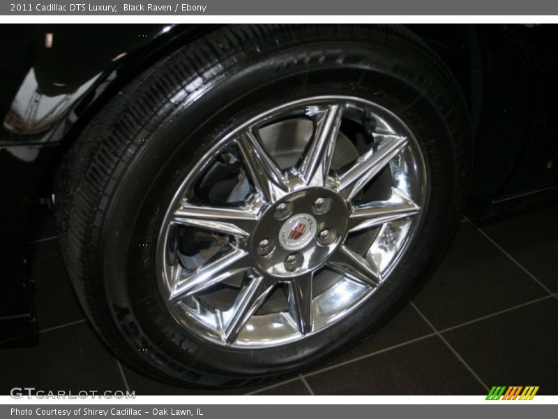Black Raven / Ebony 2011 Cadillac DTS Luxury