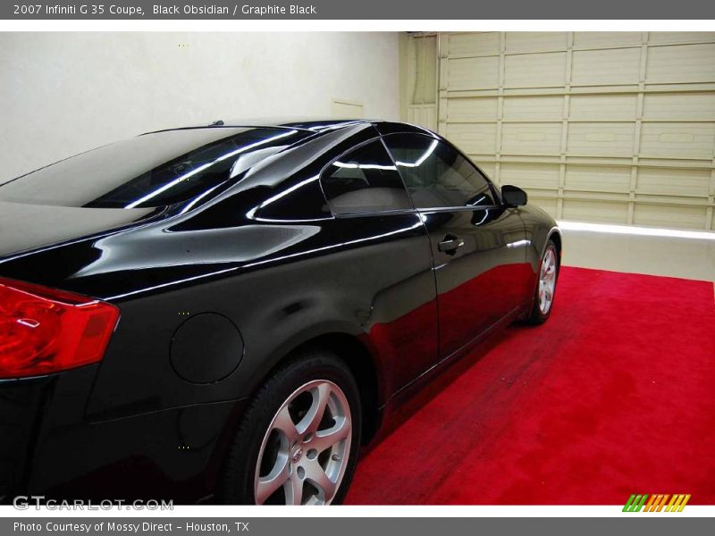 Black Obsidian / Graphite Black 2007 Infiniti G 35 Coupe