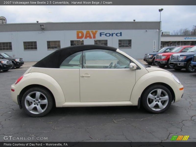 Harvest Moon Beige / Cream 2007 Volkswagen New Beetle 2.5 Convertible