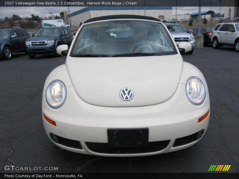 Harvest Moon Beige / Cream 2007 Volkswagen New Beetle 2.5 Convertible