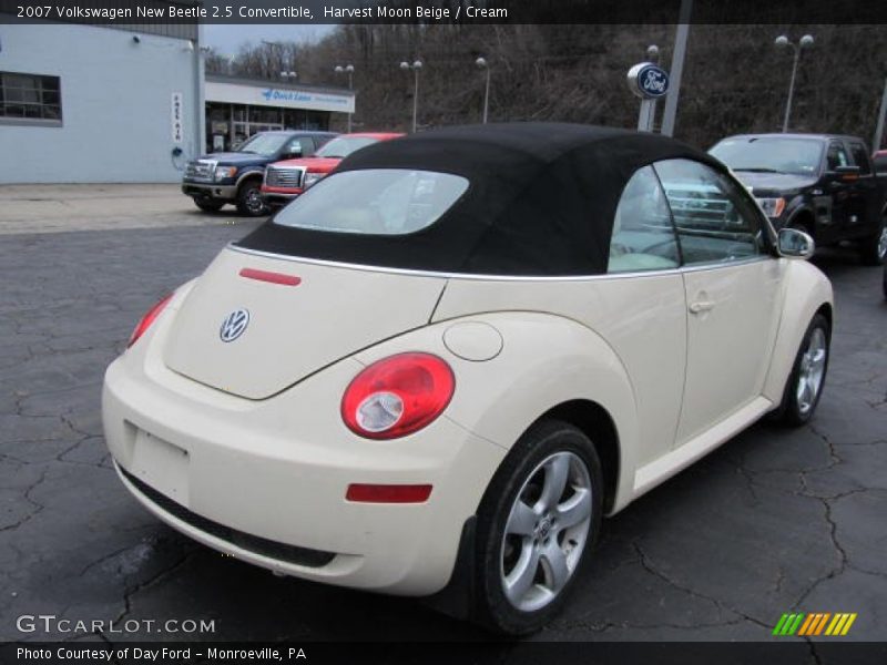 Harvest Moon Beige / Cream 2007 Volkswagen New Beetle 2.5 Convertible