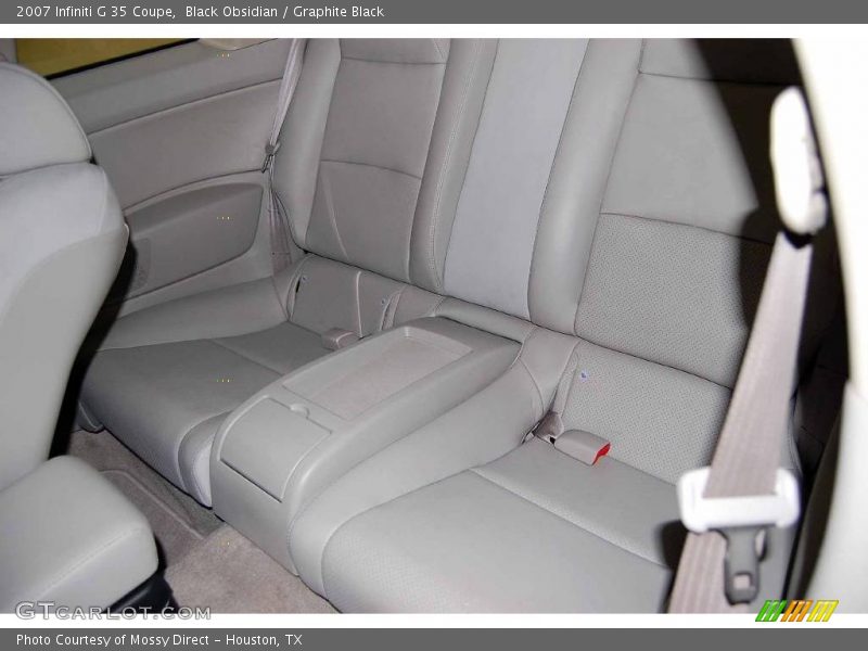 Black Obsidian / Graphite Black 2007 Infiniti G 35 Coupe