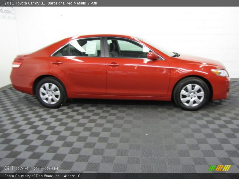 Barcelona Red Metallic / Ash 2011 Toyota Camry LE