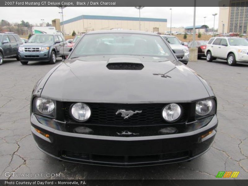 Black / Dark Charcoal 2007 Ford Mustang GT Deluxe Coupe