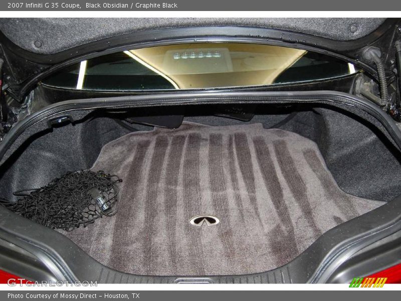 Black Obsidian / Graphite Black 2007 Infiniti G 35 Coupe