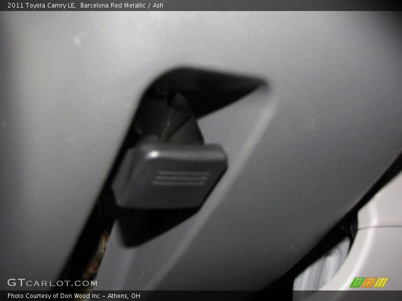 Barcelona Red Metallic / Ash 2011 Toyota Camry LE