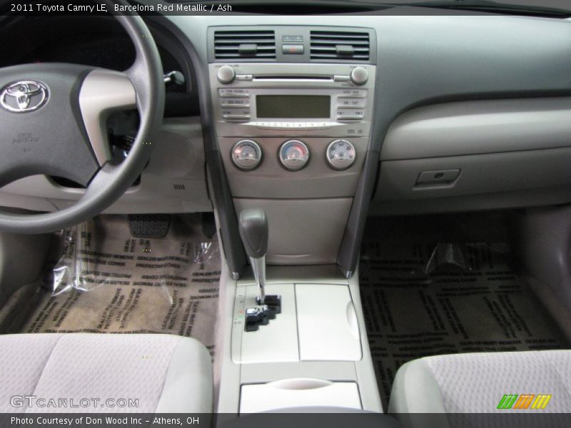 Barcelona Red Metallic / Ash 2011 Toyota Camry LE