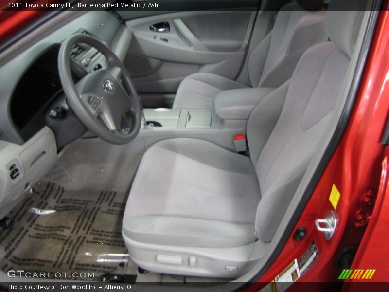 Barcelona Red Metallic / Ash 2011 Toyota Camry LE