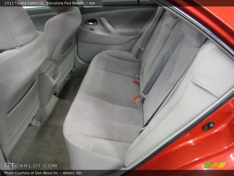 Barcelona Red Metallic / Ash 2011 Toyota Camry LE