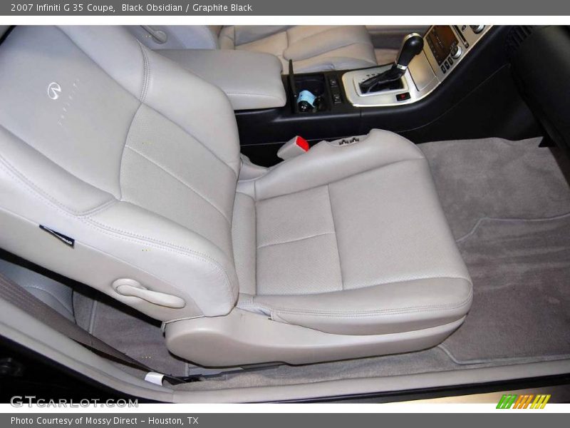 Black Obsidian / Graphite Black 2007 Infiniti G 35 Coupe