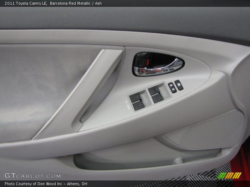 Barcelona Red Metallic / Ash 2011 Toyota Camry LE