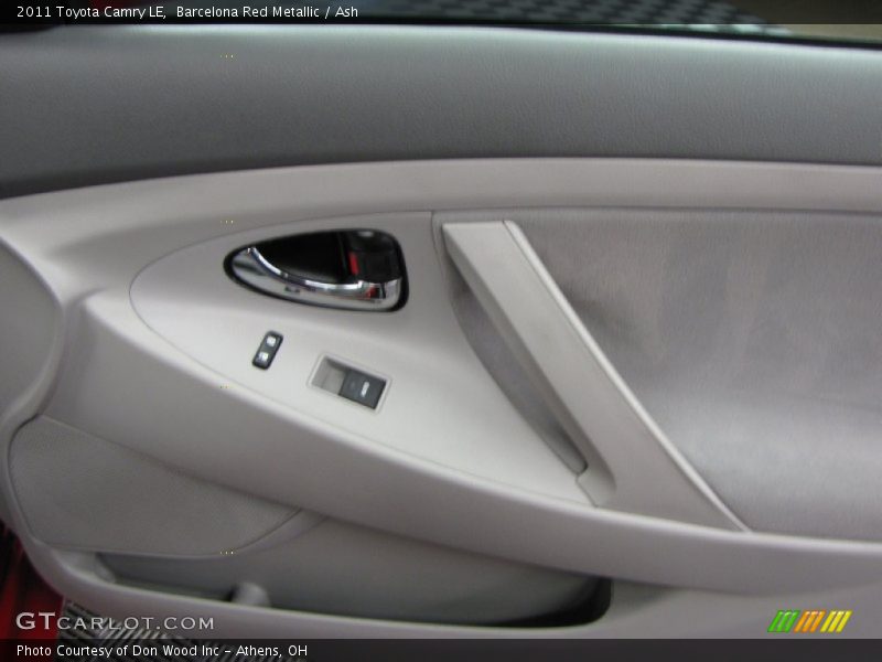 Barcelona Red Metallic / Ash 2011 Toyota Camry LE