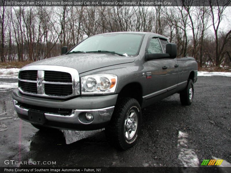Mineral Gray Metallic / Medium Slate Gray 2007 Dodge Ram 2500 Big Horn Edition Quad Cab 4x4