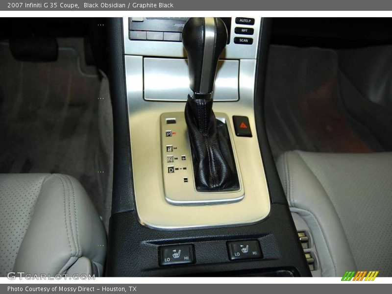 Black Obsidian / Graphite Black 2007 Infiniti G 35 Coupe