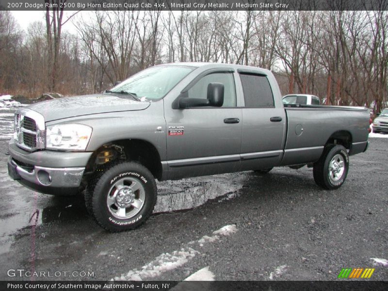 Mineral Gray Metallic / Medium Slate Gray 2007 Dodge Ram 2500 Big Horn Edition Quad Cab 4x4