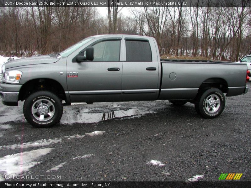 Mineral Gray Metallic / Medium Slate Gray 2007 Dodge Ram 2500 Big Horn Edition Quad Cab 4x4