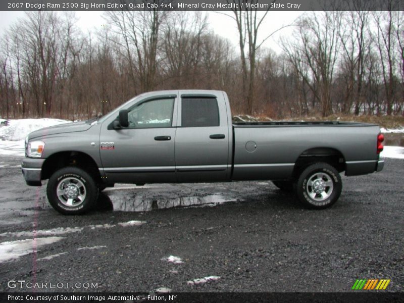 Mineral Gray Metallic / Medium Slate Gray 2007 Dodge Ram 2500 Big Horn Edition Quad Cab 4x4