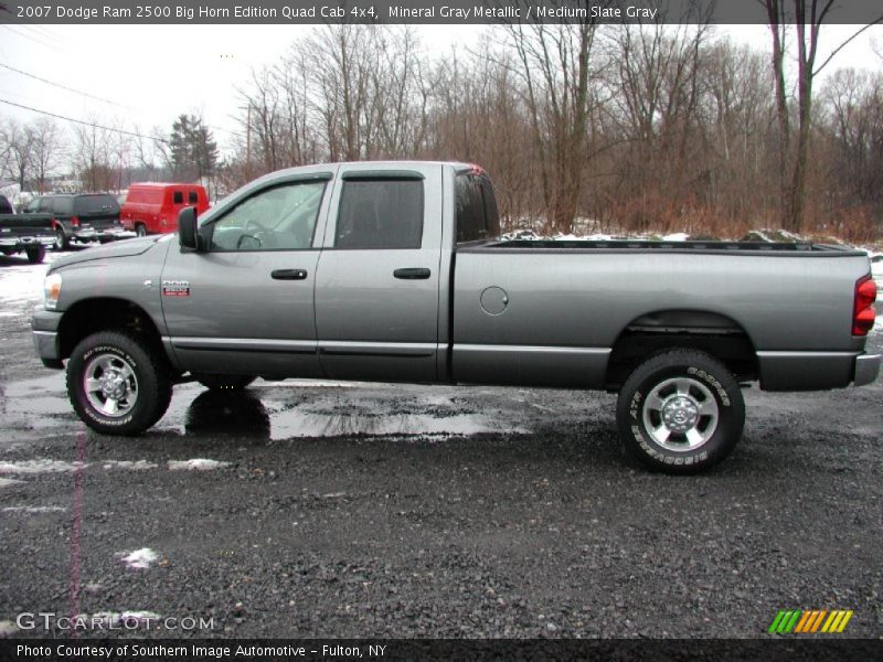 Mineral Gray Metallic / Medium Slate Gray 2007 Dodge Ram 2500 Big Horn Edition Quad Cab 4x4