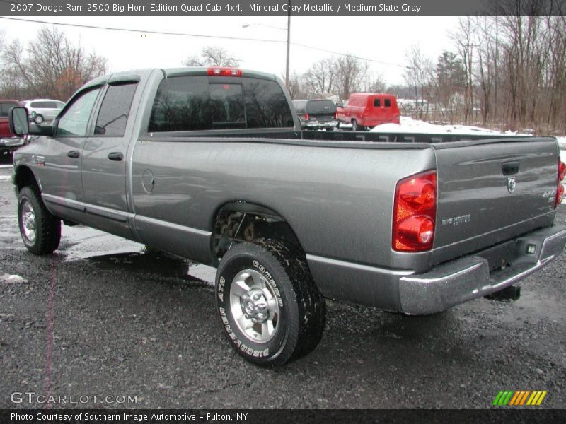 Mineral Gray Metallic / Medium Slate Gray 2007 Dodge Ram 2500 Big Horn Edition Quad Cab 4x4