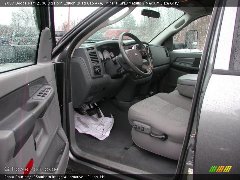 Mineral Gray Metallic / Medium Slate Gray 2007 Dodge Ram 2500 Big Horn Edition Quad Cab 4x4