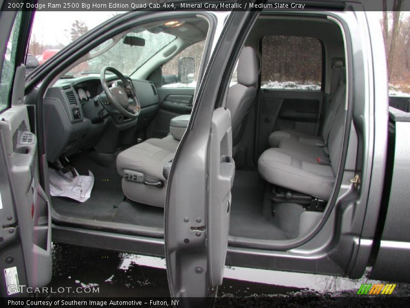 Mineral Gray Metallic / Medium Slate Gray 2007 Dodge Ram 2500 Big Horn Edition Quad Cab 4x4