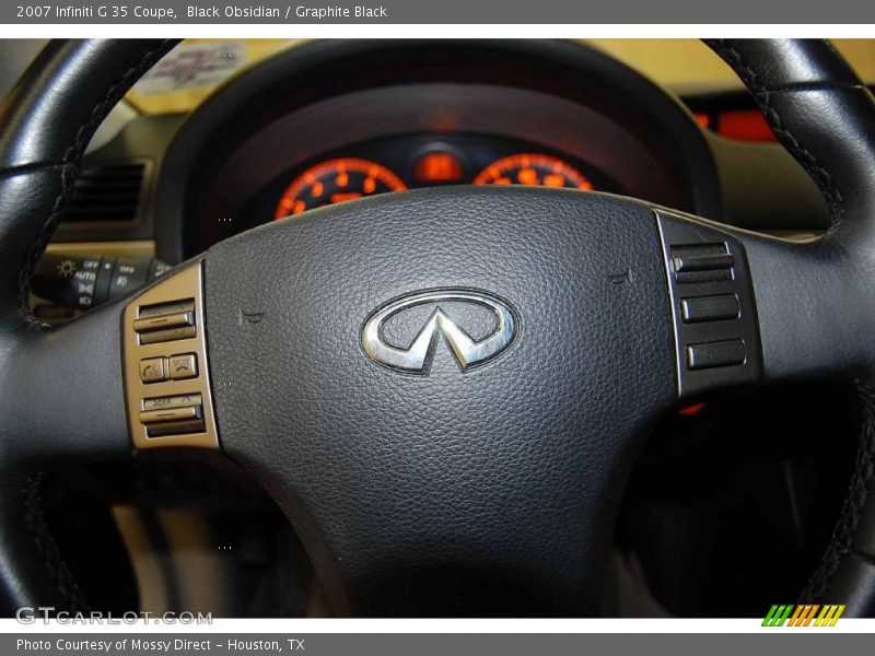 Black Obsidian / Graphite Black 2007 Infiniti G 35 Coupe