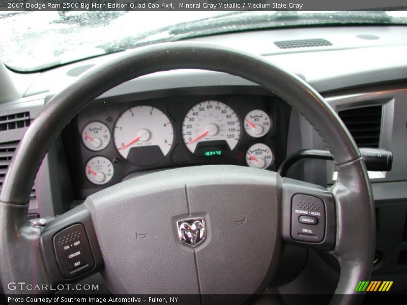 Mineral Gray Metallic / Medium Slate Gray 2007 Dodge Ram 2500 Big Horn Edition Quad Cab 4x4