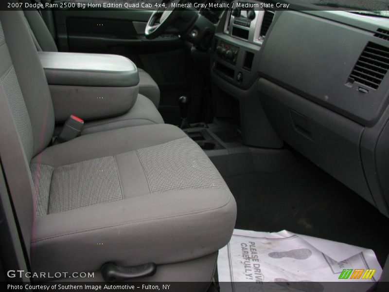 Mineral Gray Metallic / Medium Slate Gray 2007 Dodge Ram 2500 Big Horn Edition Quad Cab 4x4