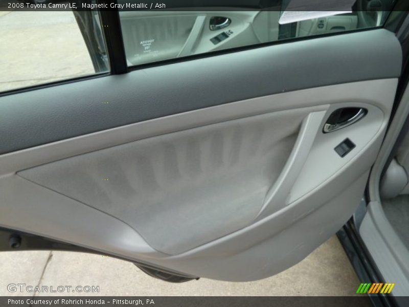 Magnetic Gray Metallic / Ash 2008 Toyota Camry LE