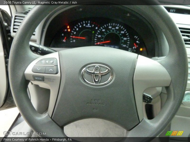 Magnetic Gray Metallic / Ash 2008 Toyota Camry LE