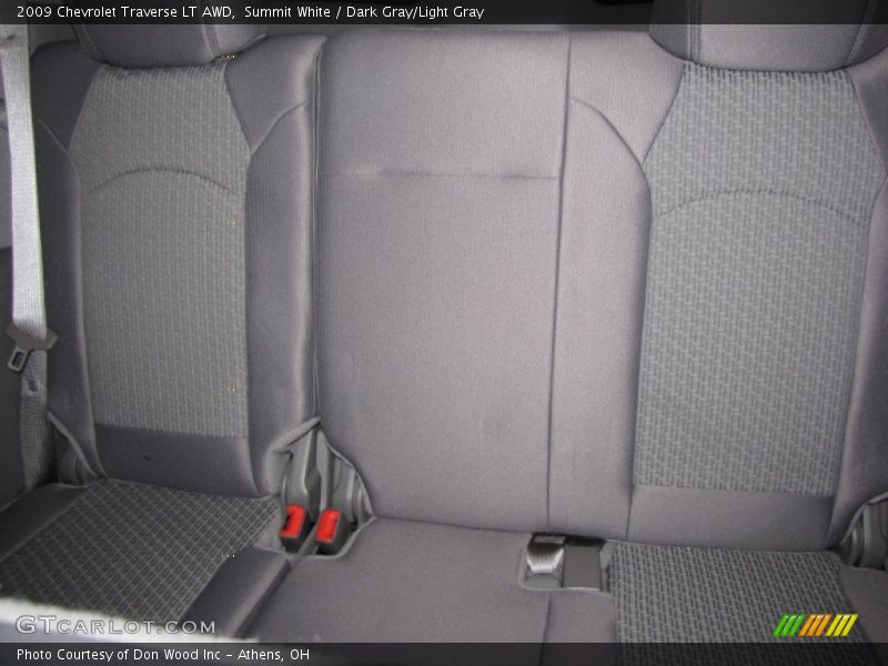 Summit White / Dark Gray/Light Gray 2009 Chevrolet Traverse LT AWD