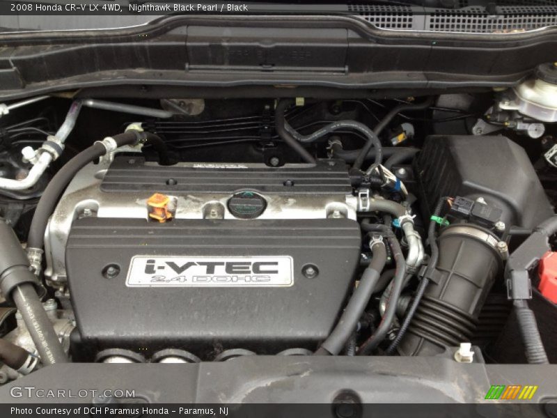 Nighthawk Black Pearl / Black 2008 Honda CR-V LX 4WD