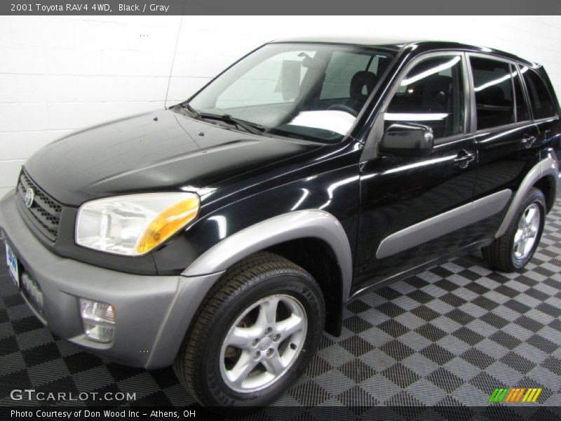 Black / Gray 2001 Toyota RAV4 4WD
