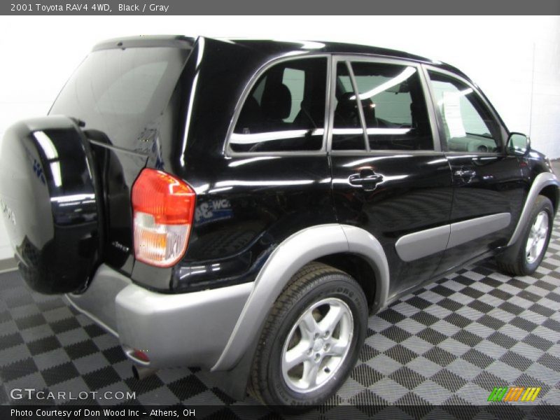 Black / Gray 2001 Toyota RAV4 4WD