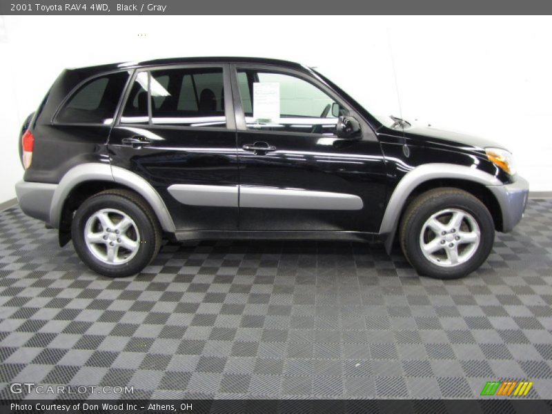 Black / Gray 2001 Toyota RAV4 4WD