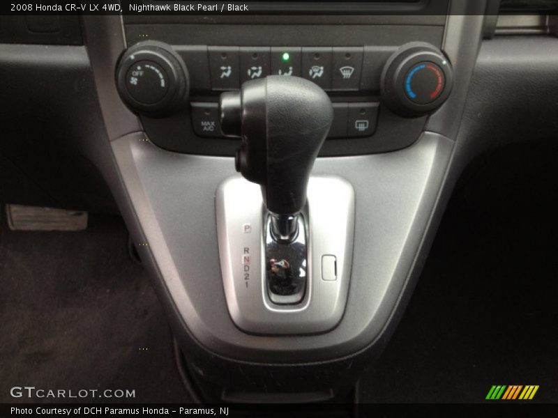 Nighthawk Black Pearl / Black 2008 Honda CR-V LX 4WD